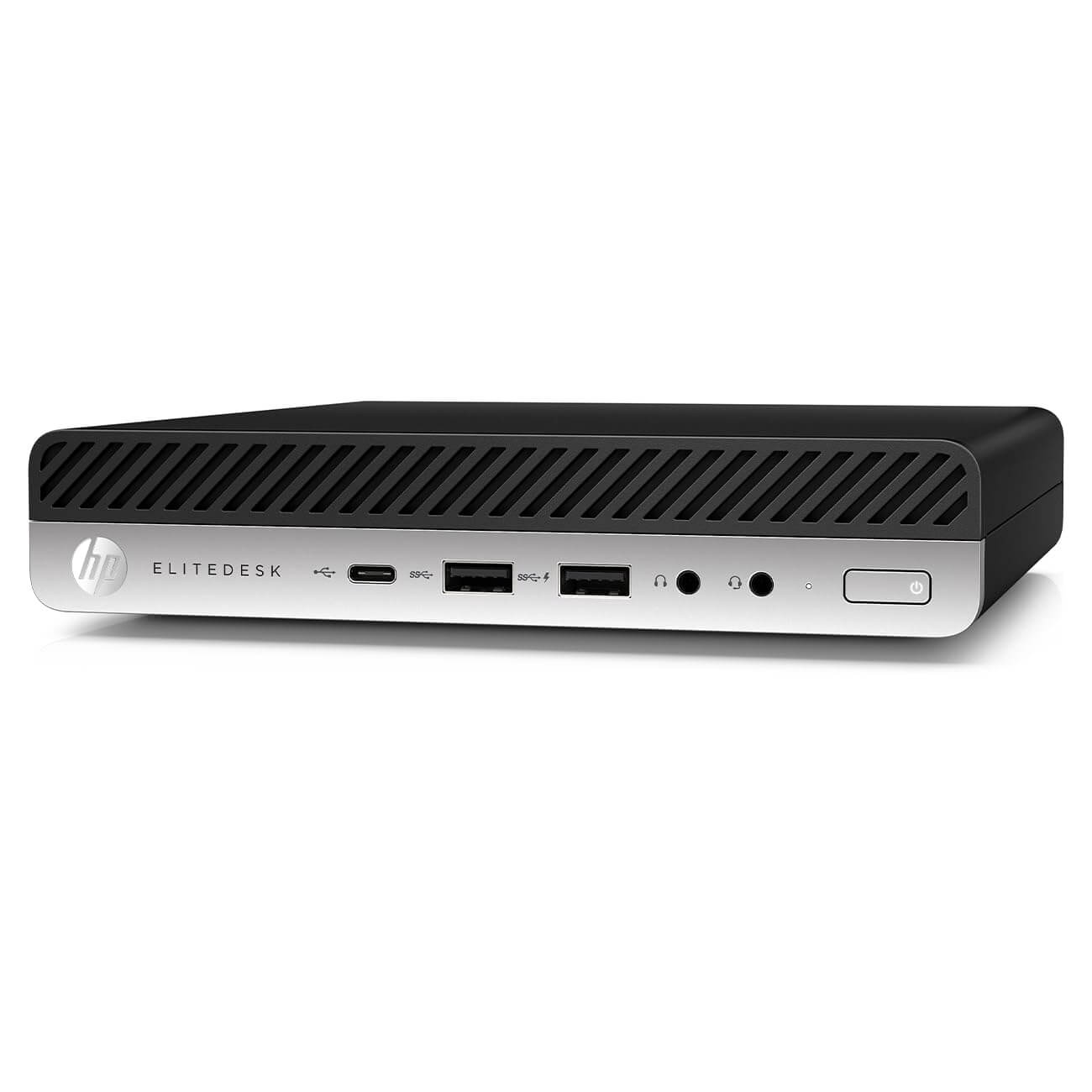 HP 800 G3 Tiny Desktop Side View