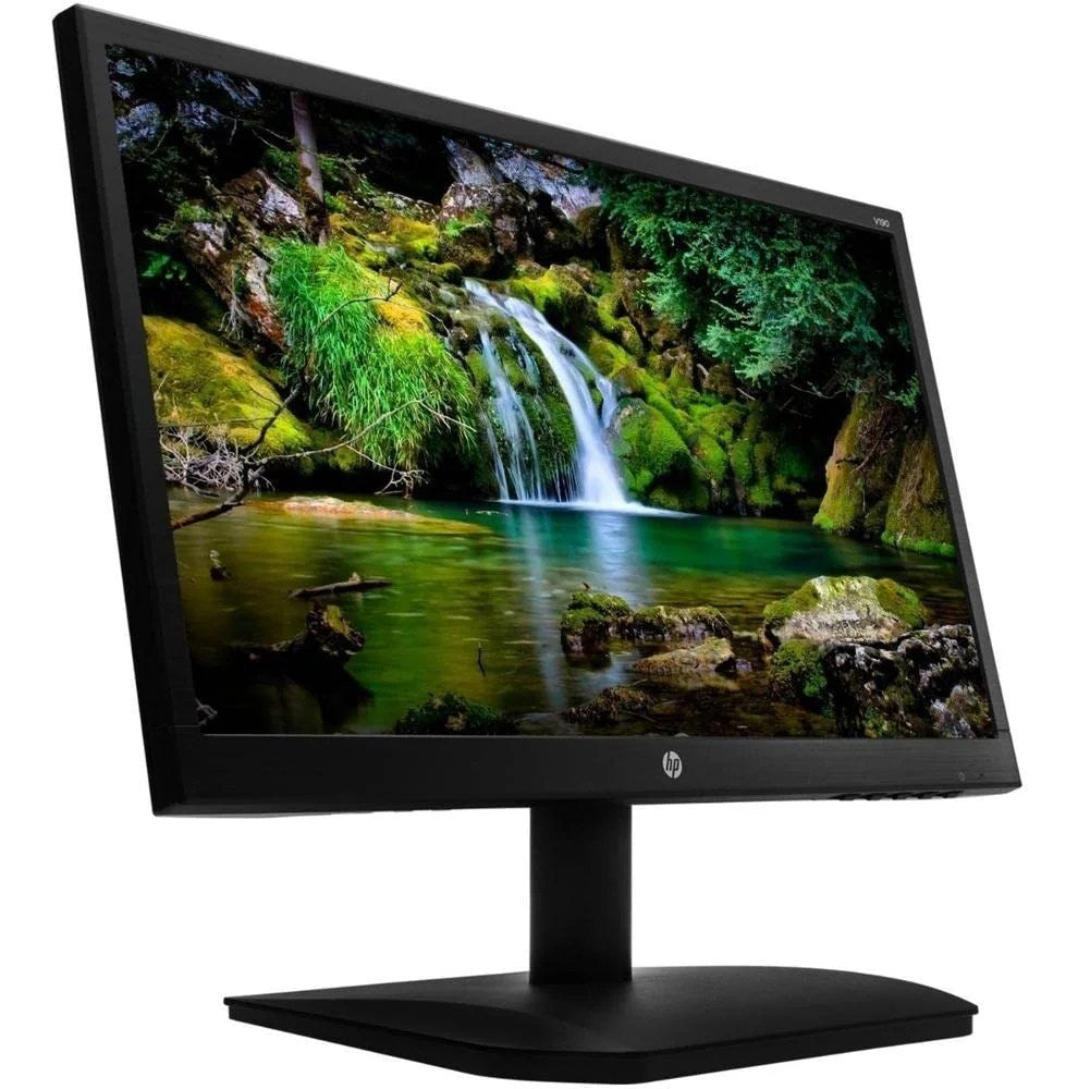 Left Side profile showing the slim design of the monitor and its lightweight construction