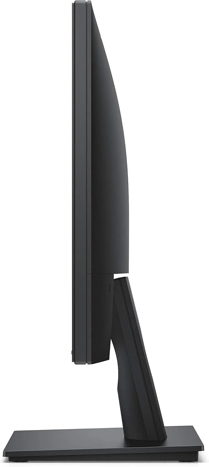 Right side angle capturing the monitor’s sleek, thin profile from another side perspective