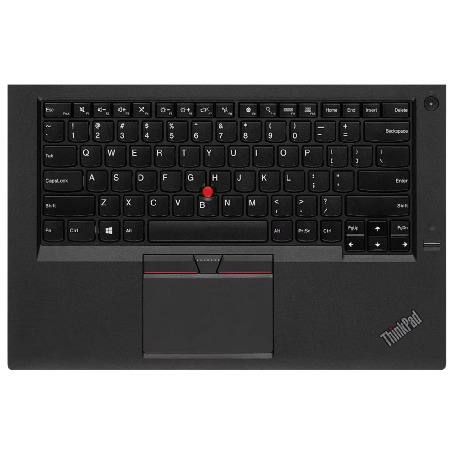 Close-up of the keyboard and touchpad highlighting the layout and build quality