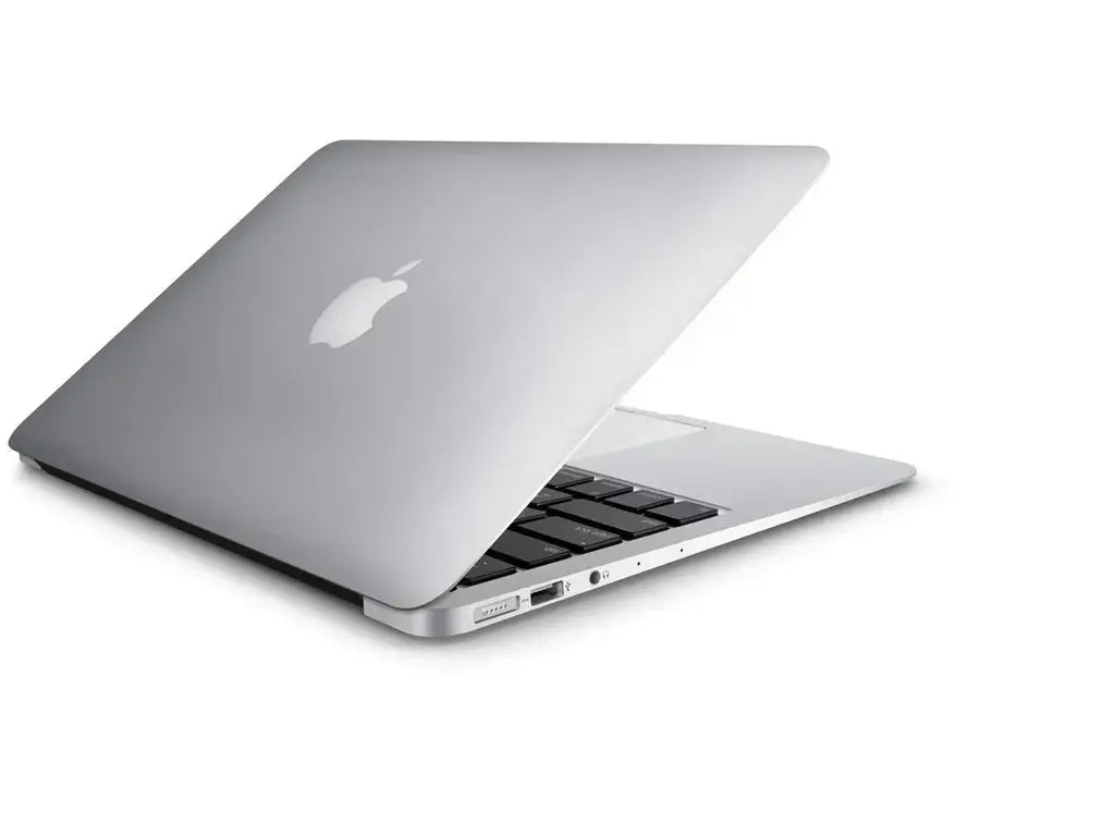 Refurbished MacBook Air 13" (2015) top back view showing Apple logo – available in Delhi at Laptomart