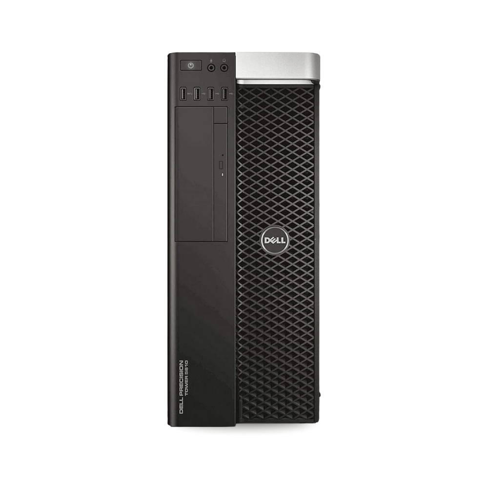 Refurbished Dell Precision T5810 front view workstation desktop