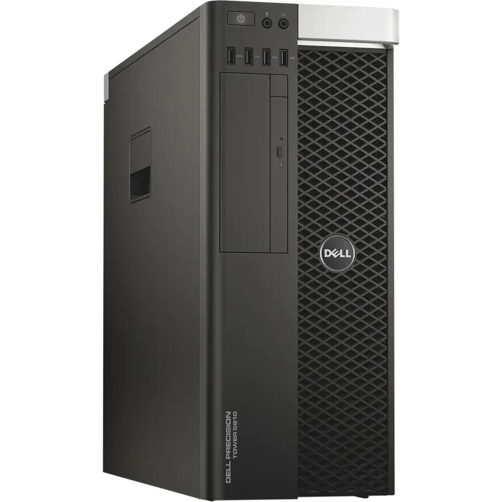 Dell Precision T5810 side profile showing tower design in Hyderabad – Laptomart