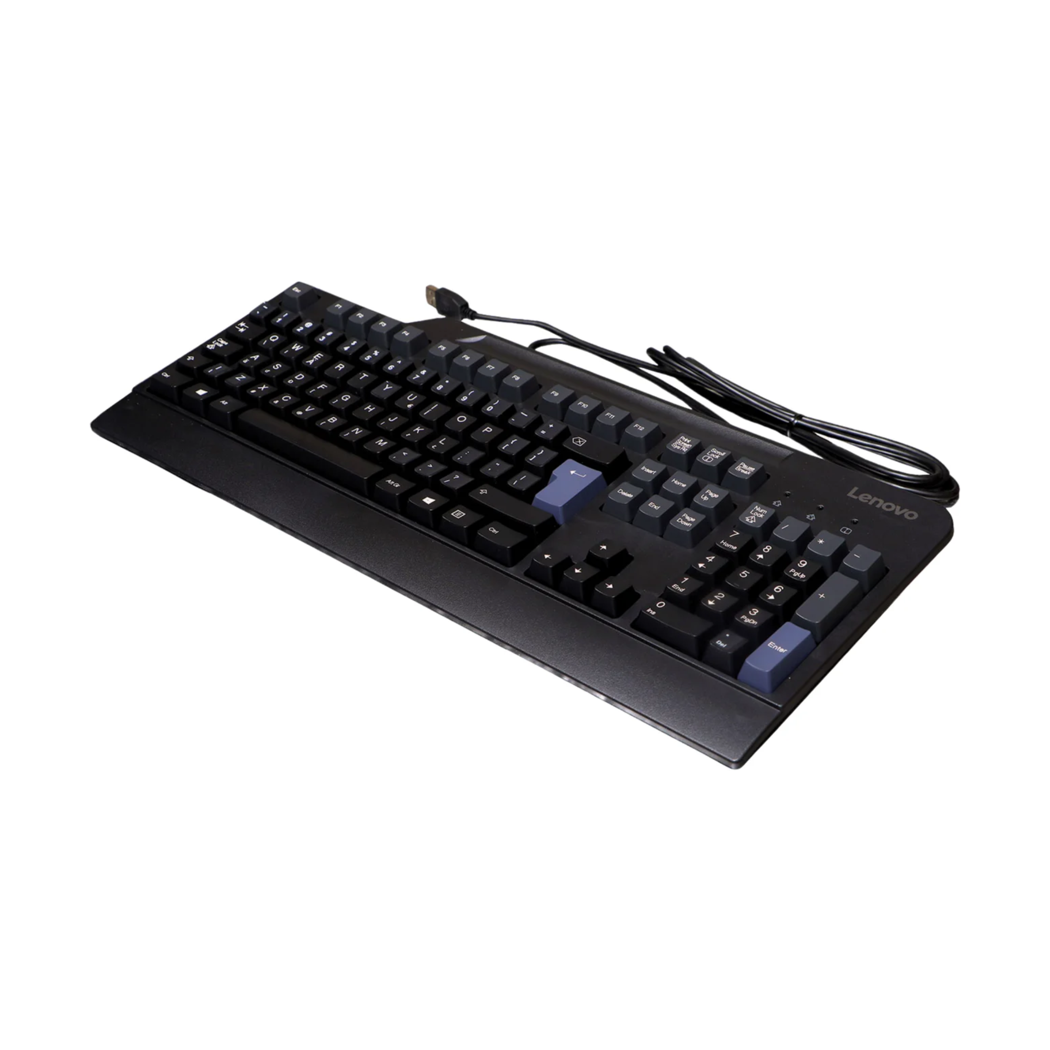 Lenovo SK-8825 Wired USB Keyboard - Refurbished (Black)