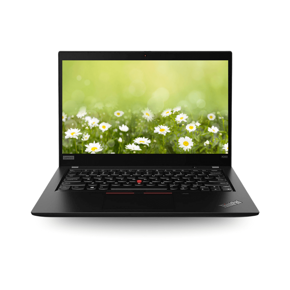 Lenovo ThinkPad X390 Refurbished Laptop – Front Open View with Keyboard and Display