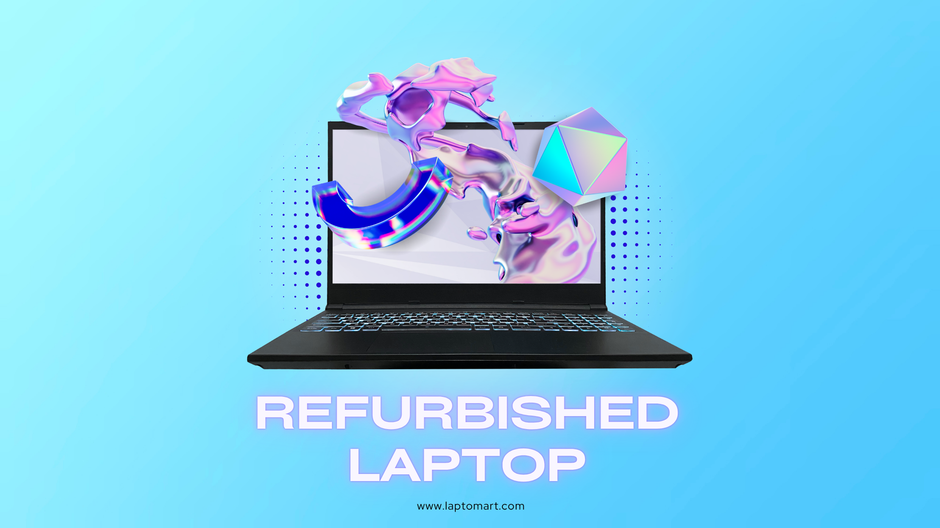 Refurbished laptop on desk with text overlay “What Does Refurbished Laptop Mean? Complete Guide for Indian Buyers”