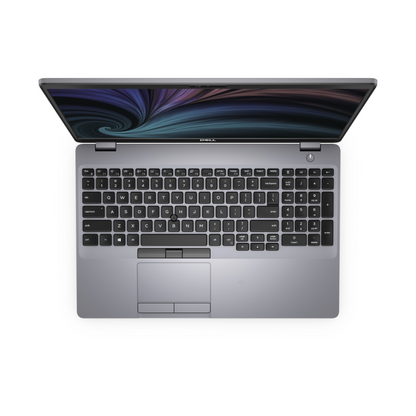 Keyboard and touchpad of Dell 5510 i7 refurbished laptop – available in Mumbai at Laptomart