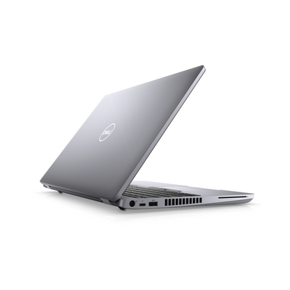 Angled open view of Dell 5510 i7 10th Gen refurbished laptop – available across India at Laptomart