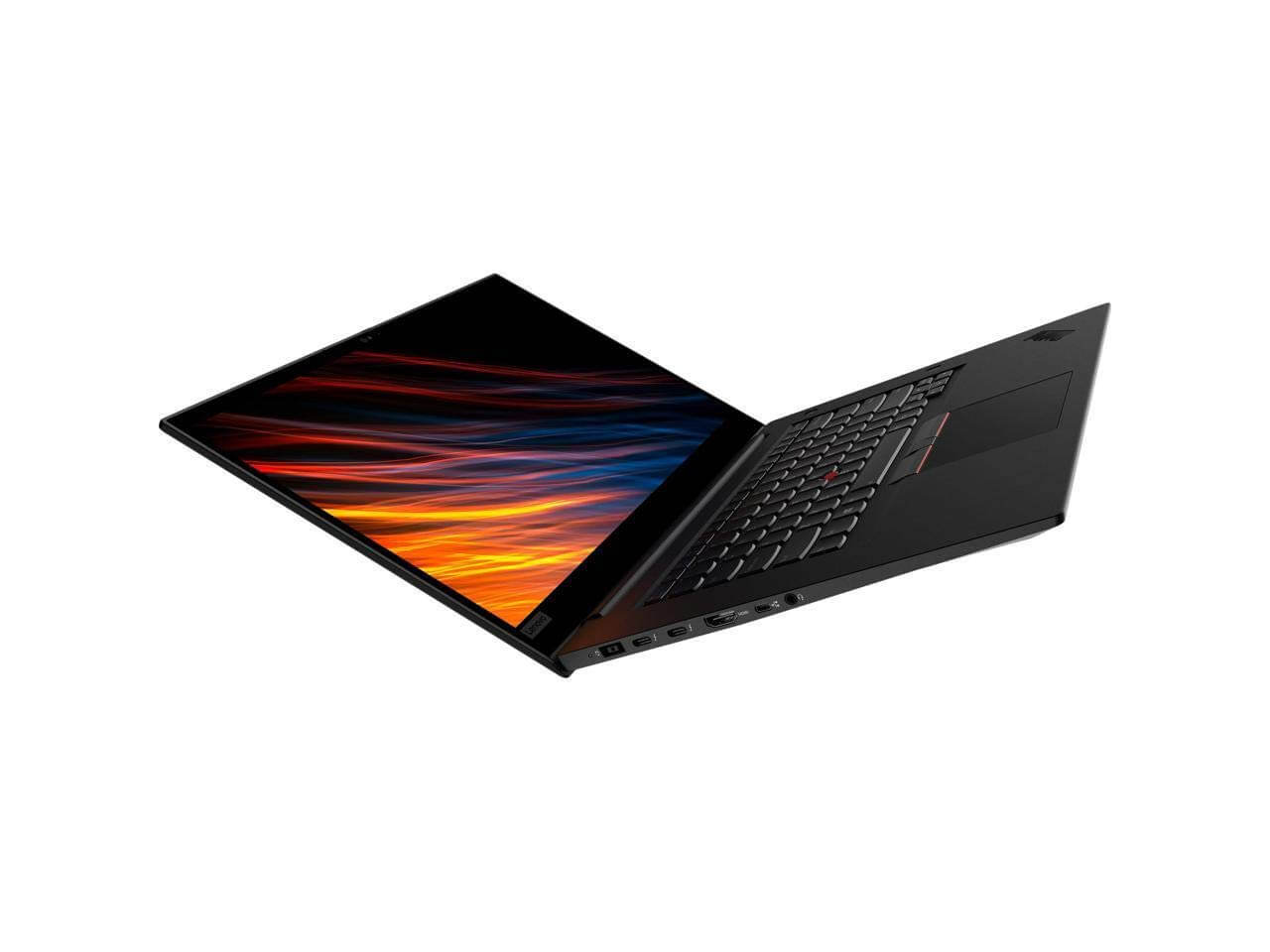 Side view of refurbished Lenovo ThinkPad P1 with slim design – available in Hyderabad at Laptomart