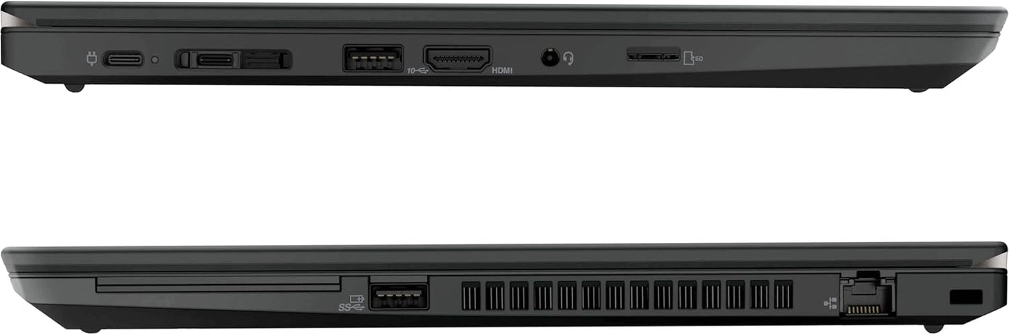 enovo ThinkPad T14 Refurbished Laptop – Dual Side Ports View