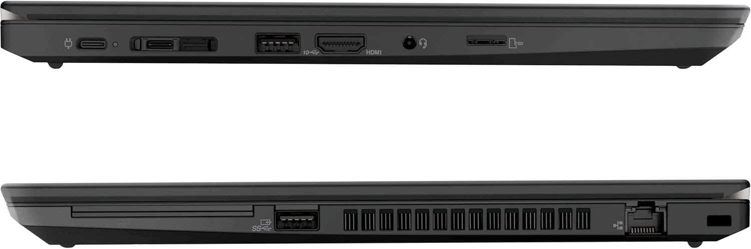 enovo ThinkPad T14 Refurbished Laptop – Dual Side Ports View