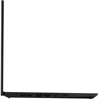 Lenovo ThinkPad T14 Refurbished Laptop – Side View Showing Ports and Design