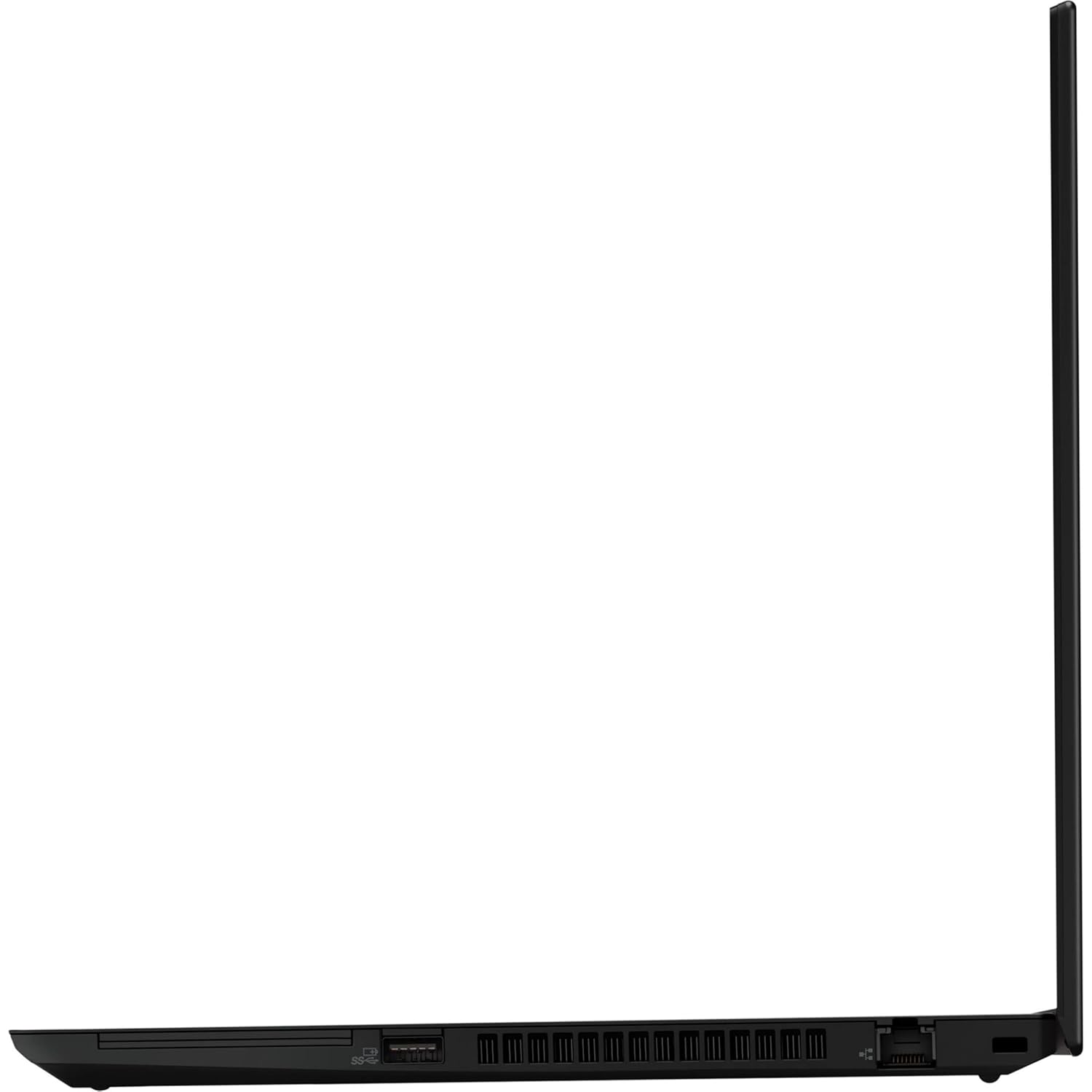 enovo ThinkPad T14 Laptop – Left Side View Showing Ports and Design